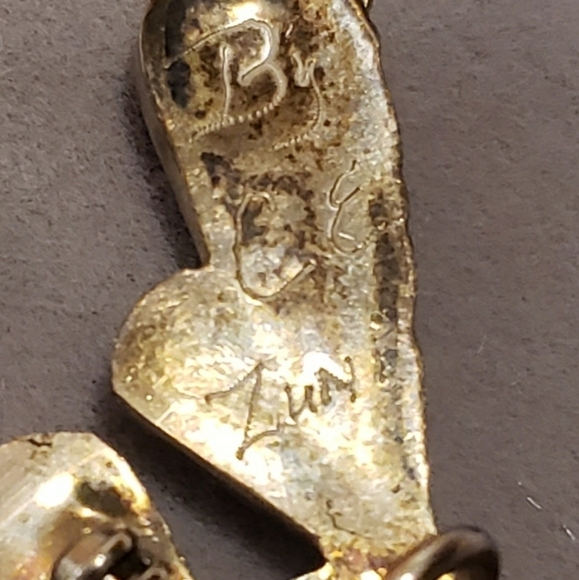 Vintage ZUNI ROADRUNNER Brooch  & Pendant - Picture 3 of 7